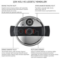 Woll Concept Pro 6lt Çelik Düdüklü Tencere 22cm