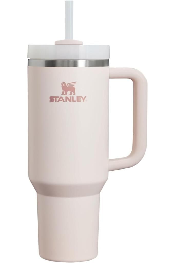 Stanley Quencher H2.0 FlowState Paslanmaz Çelik Vakum Yalıtımlı Bardak 40 oz 1,18 Lt Rose Quartz 2.0